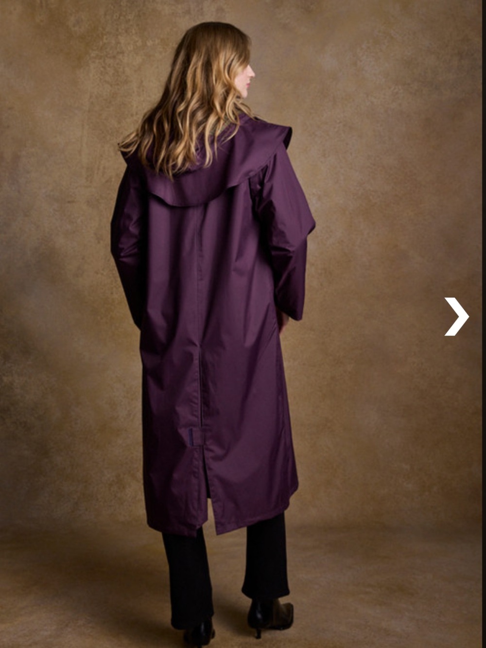 Jack Murphy Donegal Blackberry Waterproof Full Length Coat US 10 - Picture 7 of 12